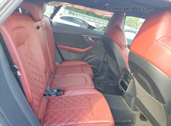 WA1AWBF16MD002620 2021 AUDI SQ8 Gray უკანა სალონის ხედი