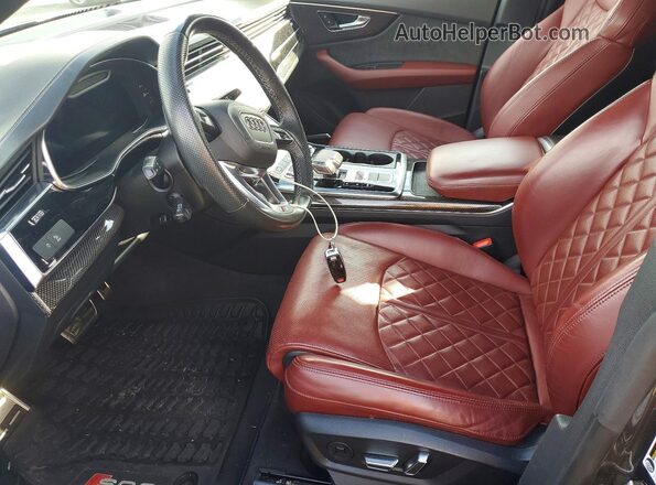 WA1AWBF16MD002620 2021 AUDI SQ8 Gray წინა სალონის ხედი