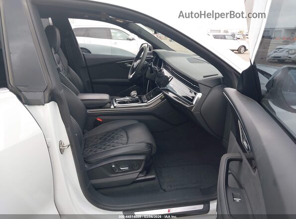 WA1AWBF17PD009550 2023 AUDI SQ8 White Widok wnętrza z przodu