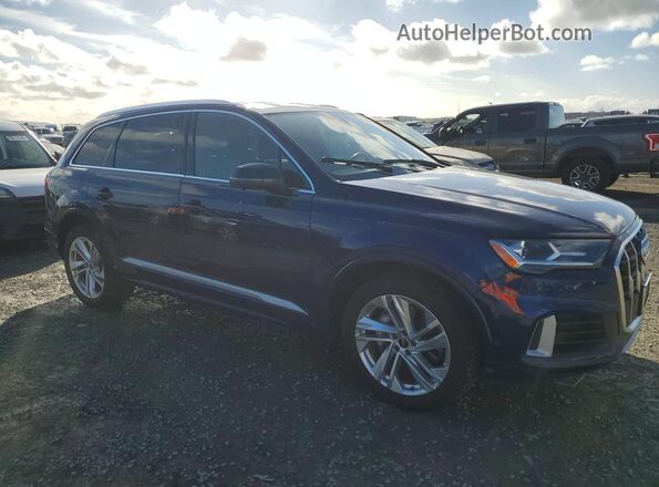 WA1AXAF7XMD031839 2021 AUDI Q7 Blue Առջևի աջ