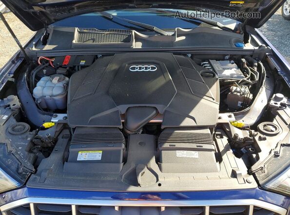 WA1AXAF7XMD031839 2021 AUDI Q7 Blue Շարժիչի բաժամունքի տեսք