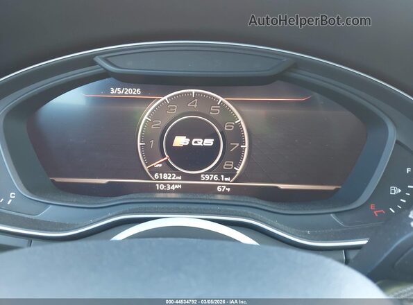 WA1B4AFY0L2021028 2020 AUDI SQ5 White Vista de los asientos traseros