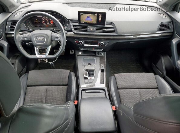 WA1B4AFY2L2014243 2020 AUDI SQ5 Gray Vista del salpicadero
