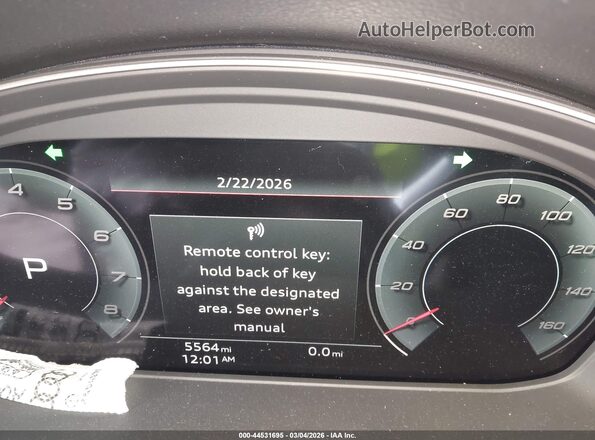 WA1B4AFY3R2025258 2024 AUDI SQ5 Gray Vista de los asientos traseros