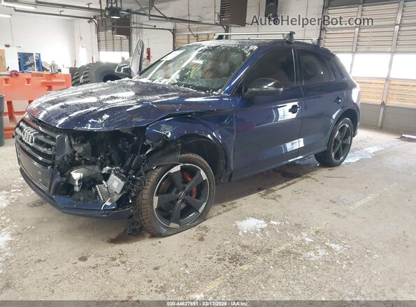 WA1B4AFY4L2016186 2020 AUDI SQ5 Blue Przód lewy