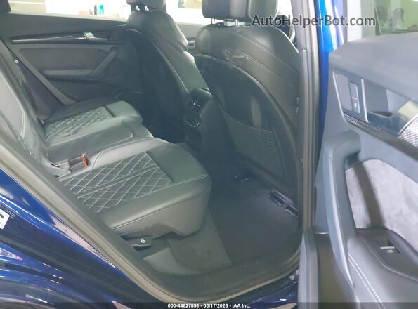 WA1B4AFY4L2016186 2020 AUDI SQ5 Blue Widok naklejki z numerem VIN