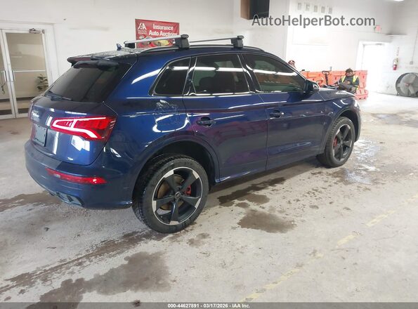 WA1B4AFY4L2016186 2020 AUDI SQ5 Blue Tył prawy