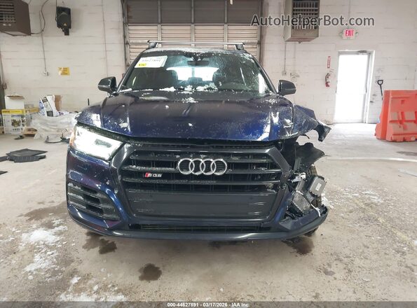 WA1B4AFY4L2016186 2020 AUDI SQ5 Blue Widok zestawu wskaźników