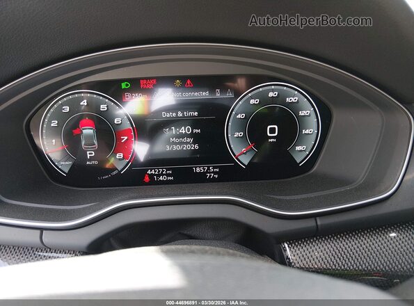 WA1B4AFY4P2057536 2023 AUDI SQ5 Gray Вид задніх сидінь