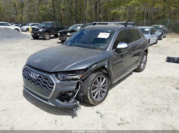 WA1B4AFY4P2057536 2023 AUDI SQ5 Gray Передня ліва чверть