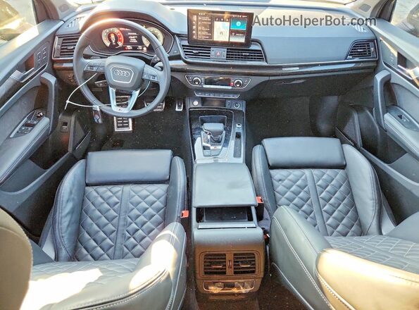 WA1B4AFY7S2051500 2025 AUDI SQ5 Black წინა პანელის ხედი