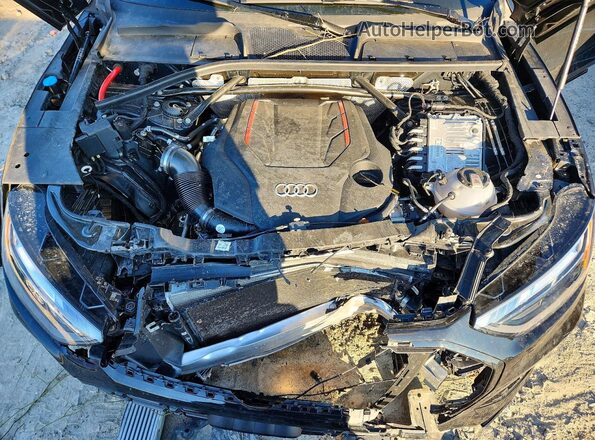 WA1B4AFY7S2051500 2025 AUDI SQ5 Black ძრავის განყოფილების ხედი