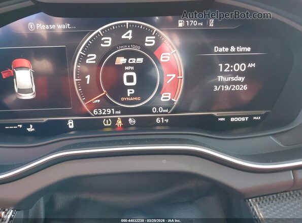 WA1B4AFY9L2006558 2020 AUDI SQ5 Серый Вид задних сидений