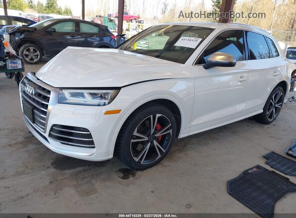 WA1B4AFYXK2001769 2019 AUDI SQ5 White Przód lewy