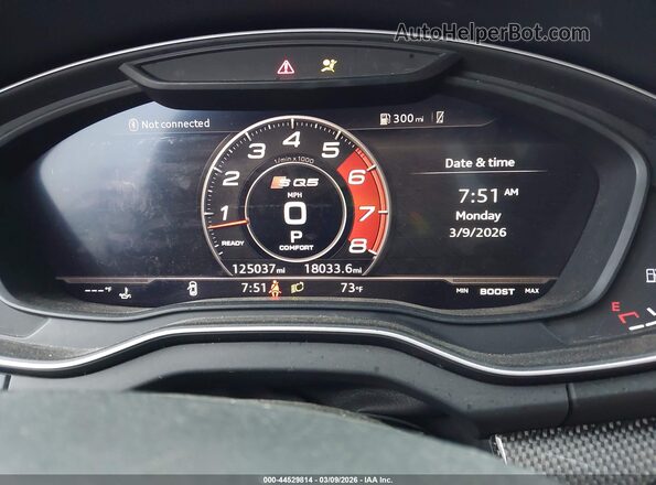 WA1B4AFYXK2086144 2019 AUDI SQ5 Black 