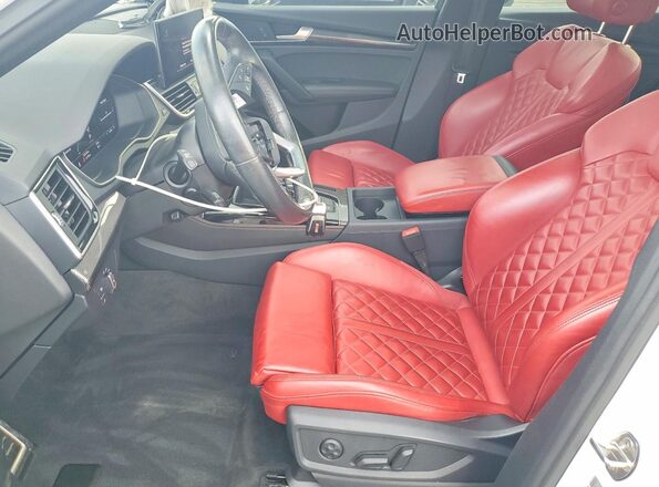 WA1B4AFYXR2007226 2024 AUDI SQ5 White Вид салону спереду