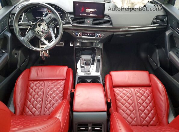 WA1B4AFYXR2007226 2024 AUDI SQ5 White Вид панелі приладів