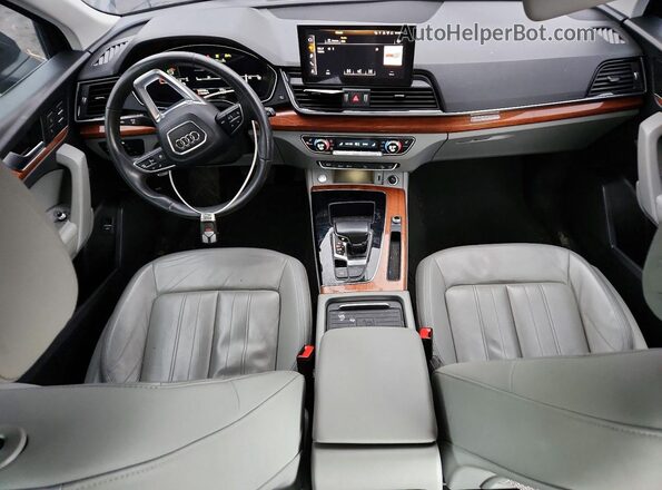 WA1BAAFY3M2018036 2021 AUDI Q5 Black წინა პანელის ხედი