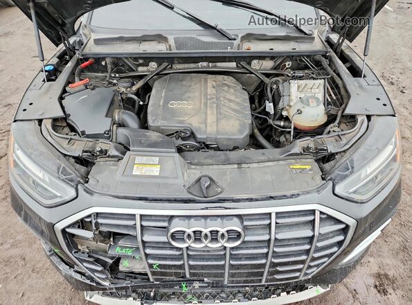 WA1BAAFY3M2018036 2021 AUDI Q5 Black ძრავის განყოფილების ხედი