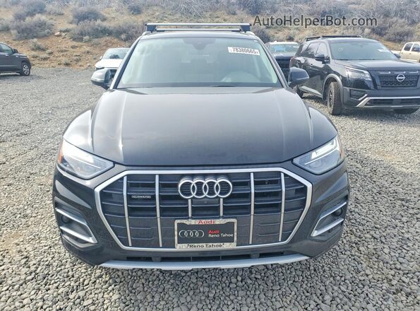 WA1BAAFYXM2021239 2021 AUDI Q5 Black წინა ხედი