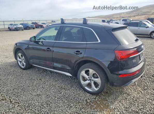 WA1BAAFYXM2021239 2021 AUDI Q5 Black უკანა მარცხენა