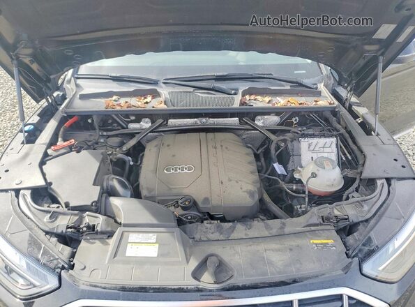 WA1BAAFYXM2021239 2021 AUDI Q5 Black ძრავის განყოფილების ხედი