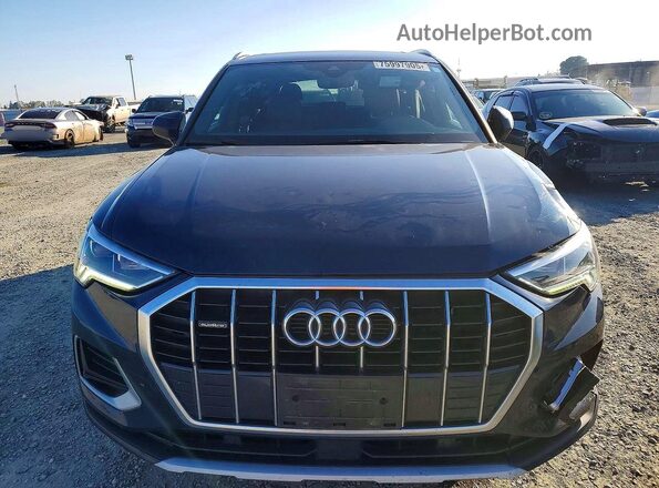 WA1BECF31L1119407 2020 AUDI Q3 Blue Front view