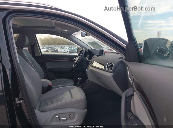 WA1BFCFS5GR014784 2016 AUDI Q3 Black Widok wnętrza z przodu
