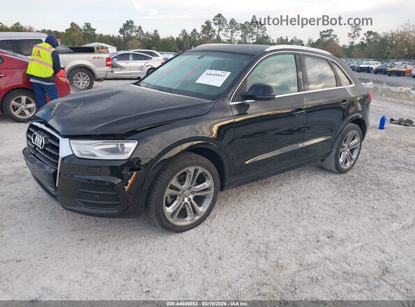 WA1BFCFS5GR014784 2016 AUDI Q3 Black Przód lewy