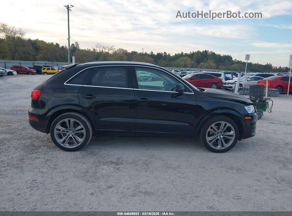 WA1BFCFS5GR014784 2016 AUDI Q3 Black Widok wnętrza z tyłu