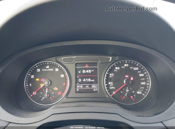 WA1BFCFS5GR014784 2016 AUDI Q3 Black Widok tylnych siedzeń