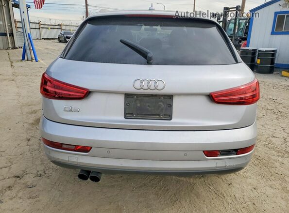 WA1BFCFS7GR002118 2016 AUDI Q3 Silver Widok z tyłu