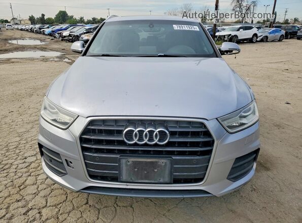 WA1BFCFS7GR002118 2016 AUDI Q3 Silver Widok z przodu