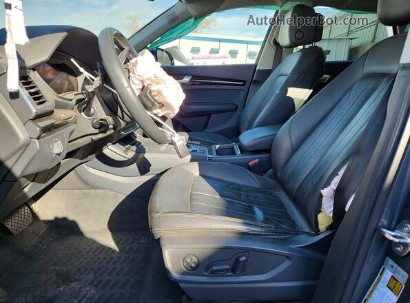 WA1BNAFY0J2201443 2018 AUDI Q5 Gray Widok wnętrza z przodu