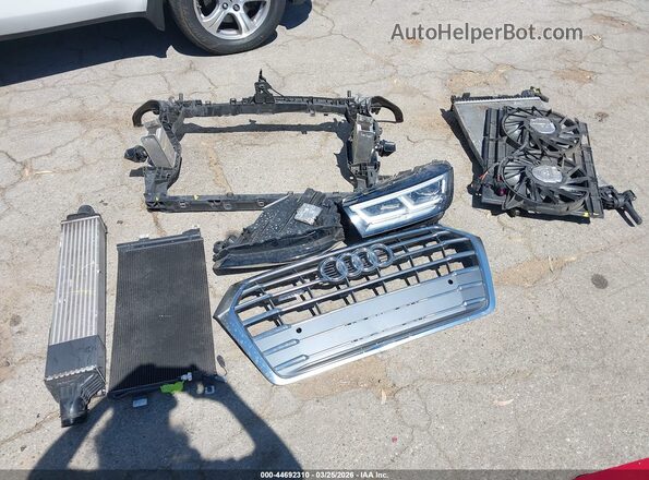 WA1BNAFY5K2042999 2019 AUDI Q5 White Widok zestawu wskaźników