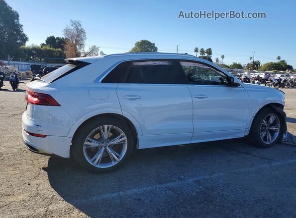 WA1BVAF10LD021910 2020 AUDI Q8 White Задня права чверть