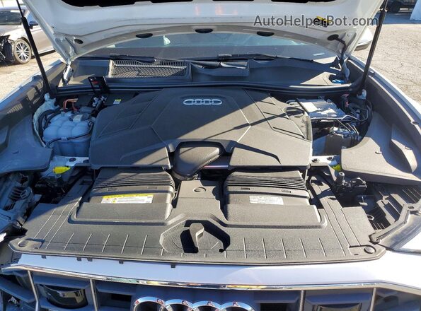 WA1BVAF10LD021910 2020 AUDI Q8 White Вид підкапотного простору