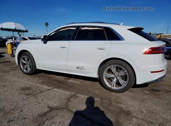 WA1BVAF10LD021910 2020 AUDI Q8 White Задня ліва чверть