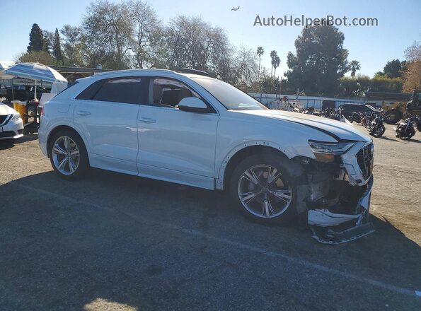 WA1BVAF10LD021910 2020 AUDI Q8 White Передня права чверть