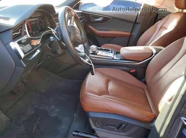 WA1BVAF12MD017875 2021 AUDI Q8 Gray Սալոնի դիմացի տեսք