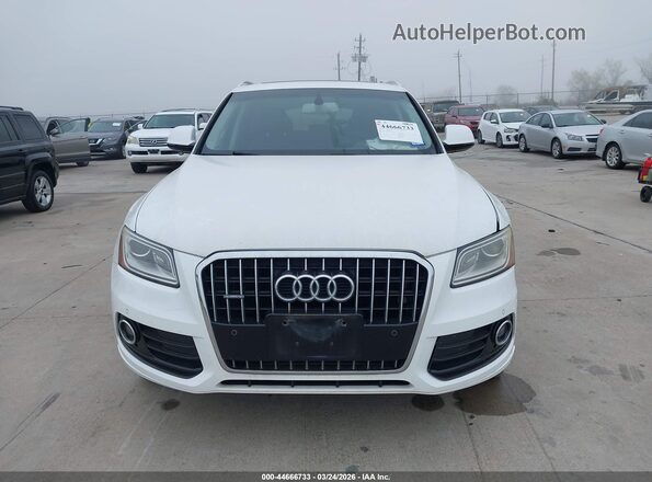 WA1C2AFP1HA078840 2017 AUDI Q5 White Widok zestawu wskaźników