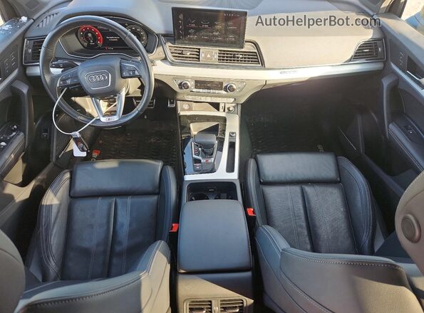 WA1C4AFY0M2093353 2021 AUDI SQ5 Gray წინა პანელის ხედი