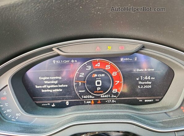 WA1C4AFY5J2016697 2018 AUDI SQ5 Black 