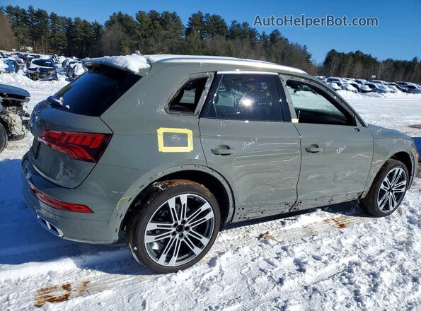 WA1C4AFY6K2099283 2019 AUDI SQ5 Серый Задняя правая четверть