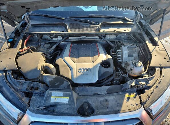 WA1C4AFY9K2058839 2019 AUDI SQ5 Gray Вид підкапотного простору