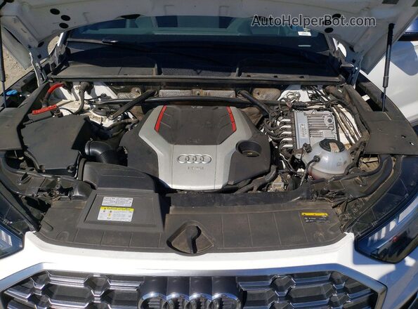 WA1C4AFY9M2045477 2021 AUDI SQ5 White Շարժիչի բաժամունքի տեսք