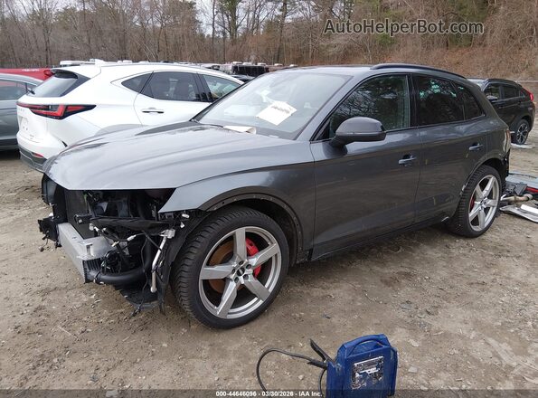 WA1C4BFY5R2073368 2024 AUDI SQ5 Gray Առջևի ձախ երեք քառորդ տեսարան