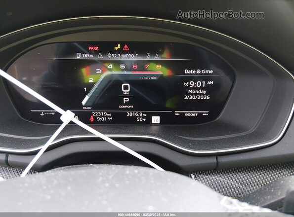 WA1C4BFY5R2073368 2024 AUDI SQ5 Gray Հետևի նստատեղերի տեսք