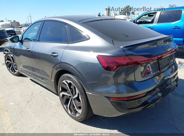 WA1CAAGE6RB010982 2024 AUDI Q8 E-TRON Gray უკანა მარცხენა