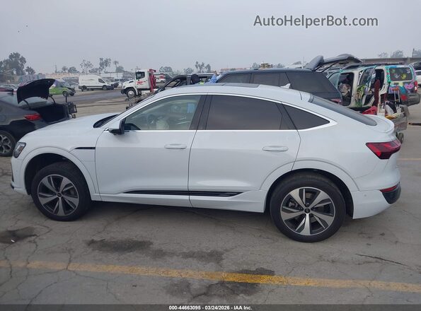WA1CAAGE6RB016572 2024 AUDI Q8 E-TRON White Սալոնի 360 աստիճան տեսք